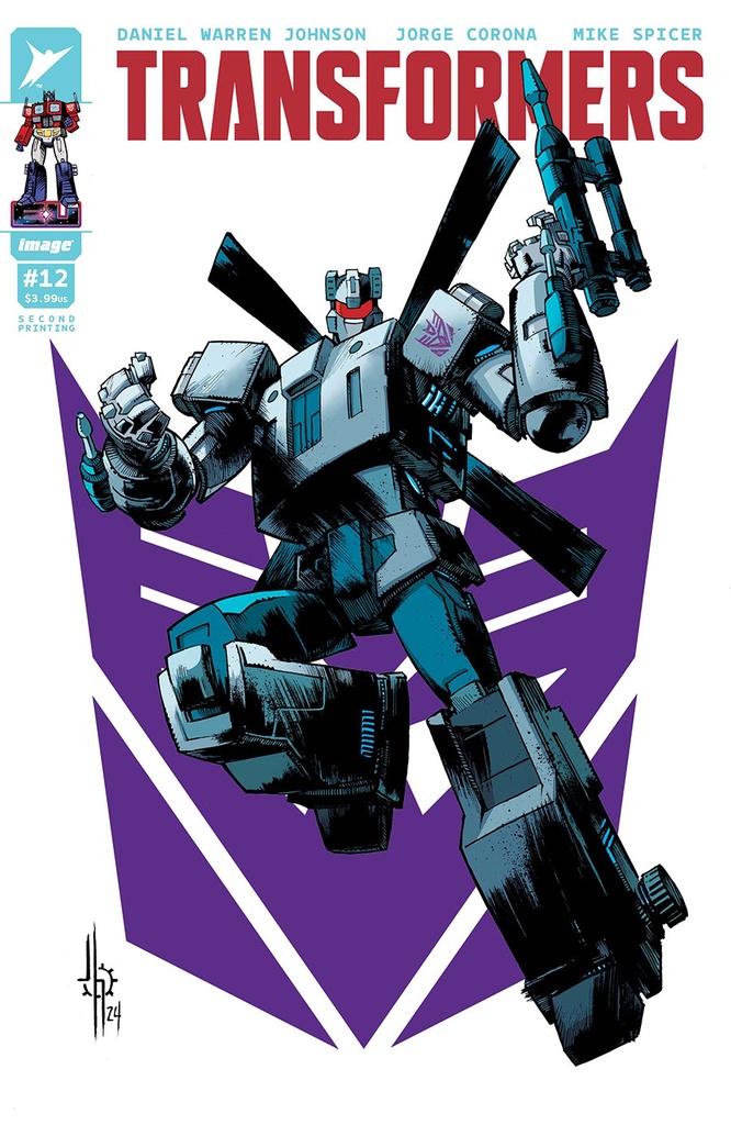 Transformers #12 (2nd Printing Cover A Jason Howard)