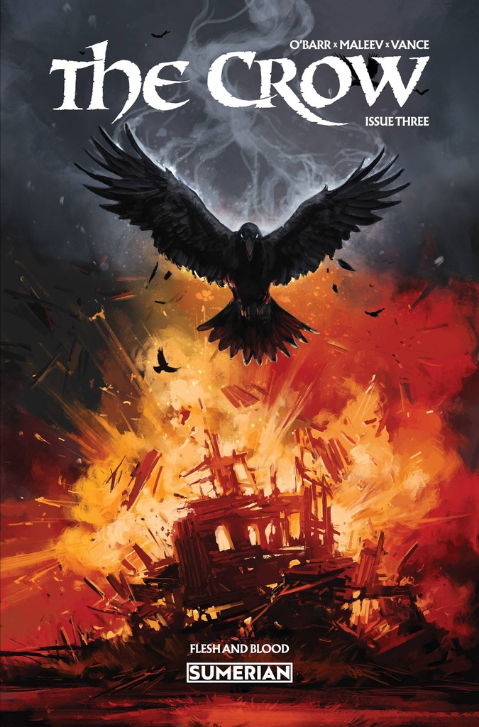 The Crow: Flesh and Blood #3 of 3 (Cover C Ninja Jo)