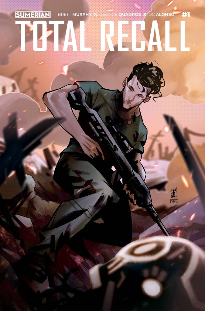 Total Recall #1 of 4 (Cover B Federico Sabbatini)