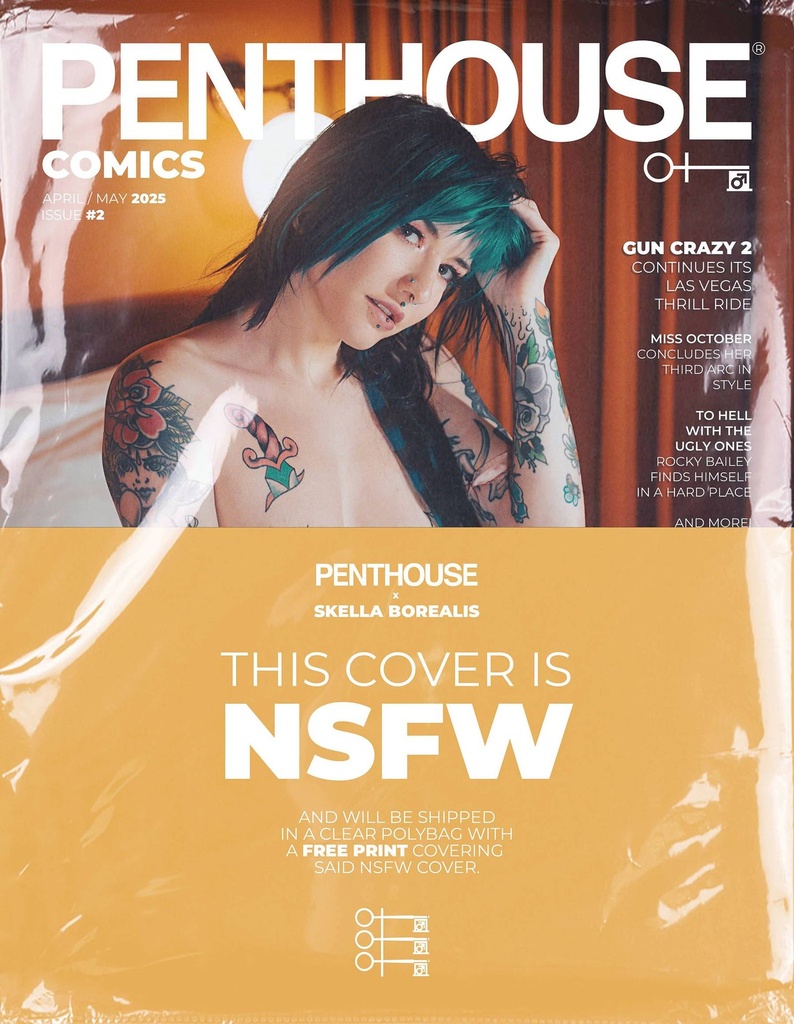 Penthouse Comics #2 (Cover G Skella Borealis NSFW Photo Polybag Variant)