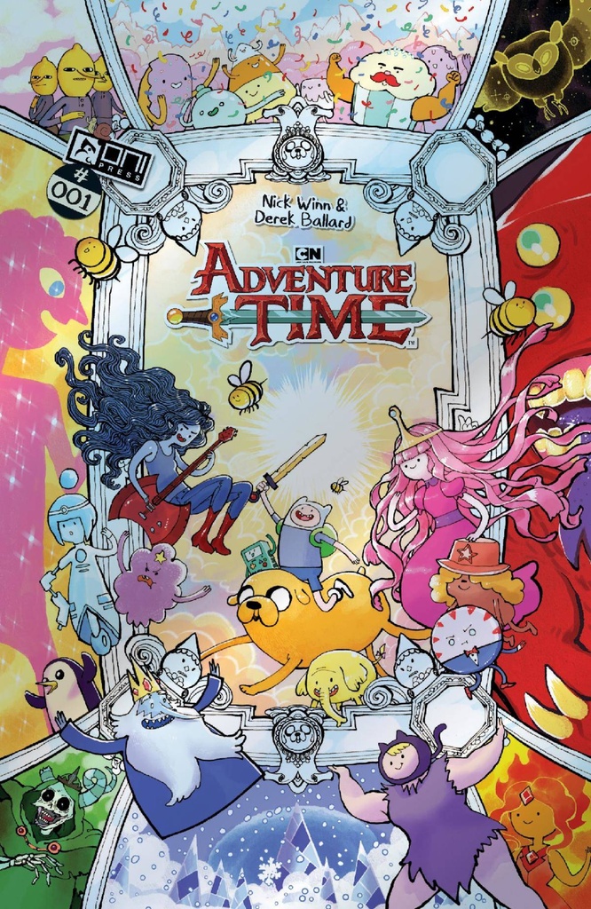 Adventure Time #1 (Cover H Trung Le Nguyen Silver Foil Variant)