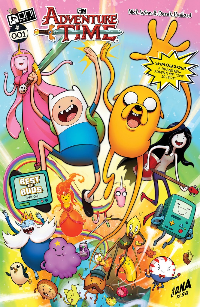 Adventure Time #1 (Cover B David Nakayama)