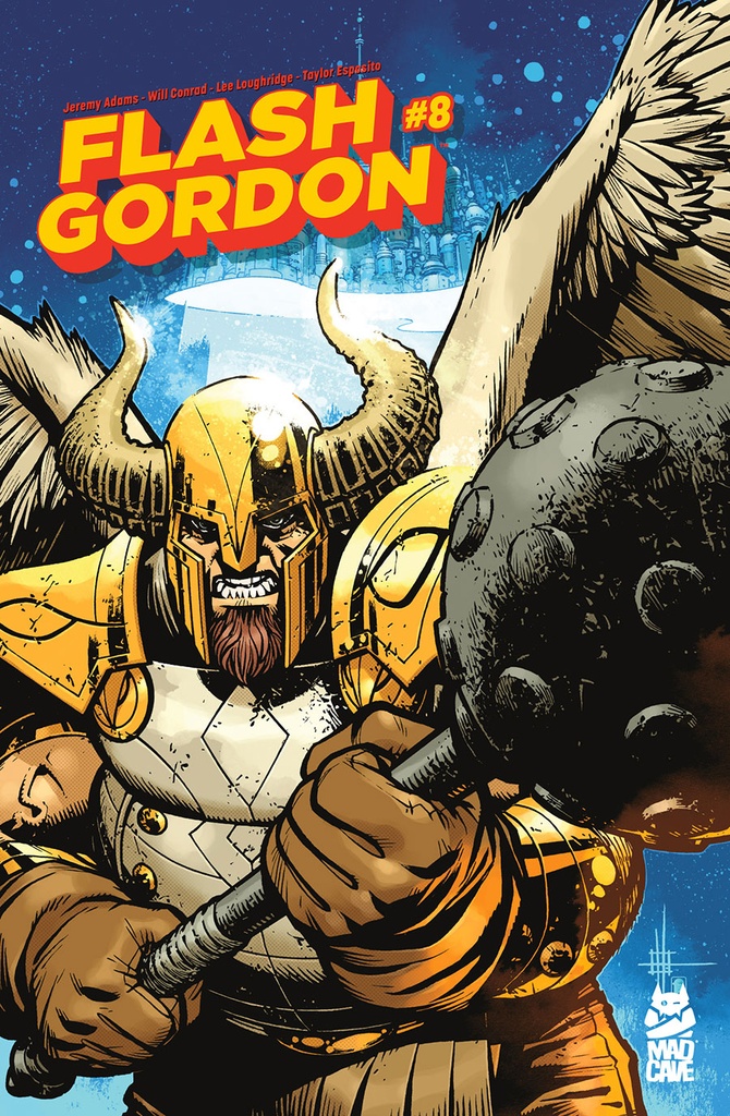 Flash Gordon #8 (Cover B Zach Howard Homeworld Variant)