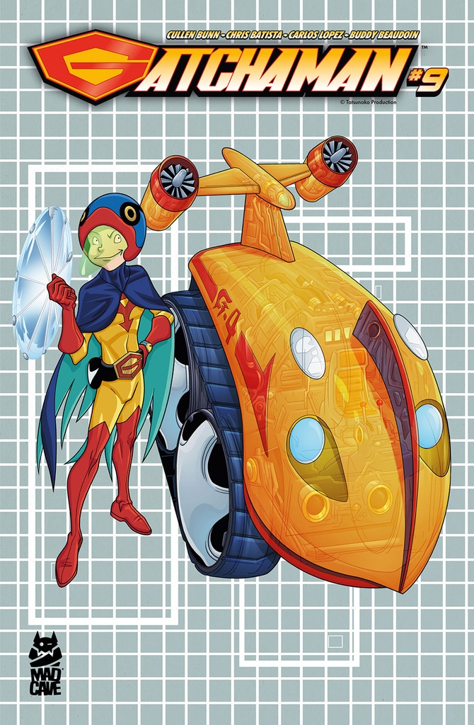 Gatchaman #9 (Cover B Chris Batista)