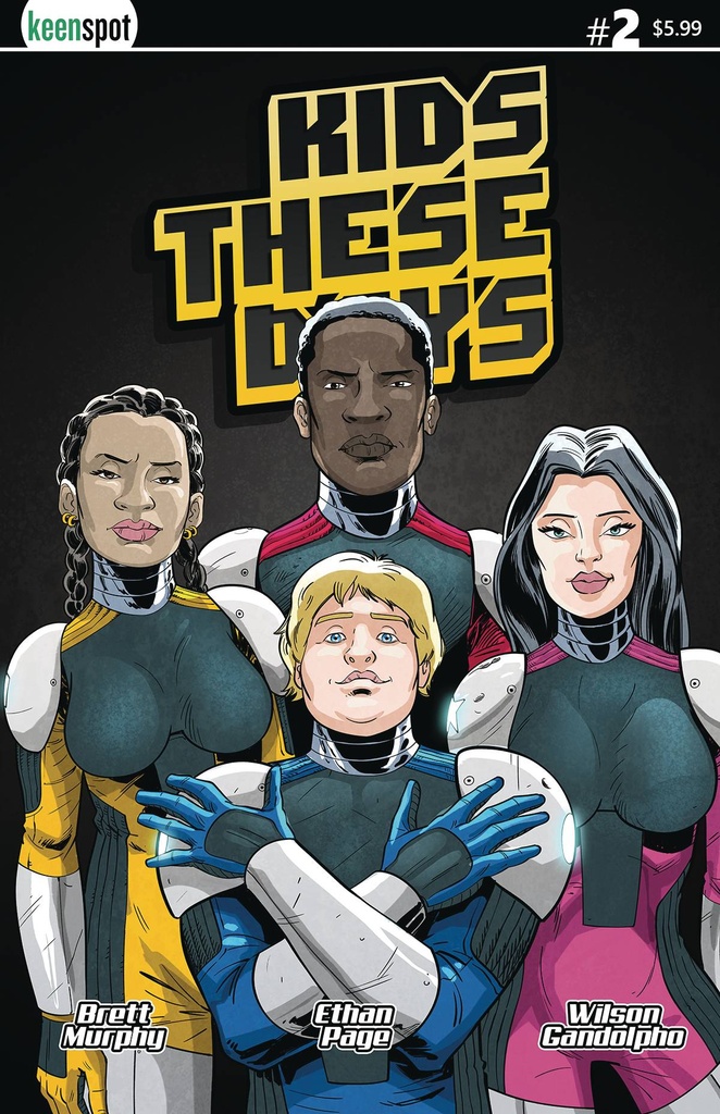 Kids These Days #2 (Cover B Wilson Gandolpho Queen Homage Variant)