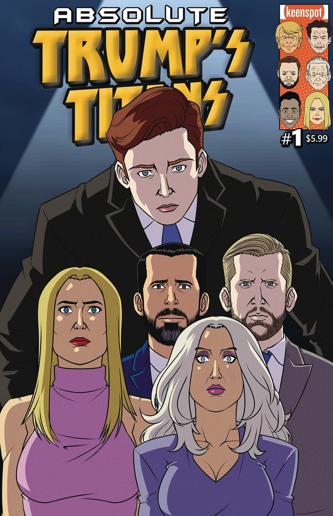 Absolute Trump's Titans #1 (Cover F Children Of The Donald Variant)