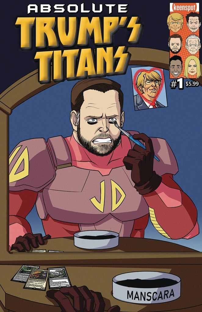 Absolute Trump's Titans #1 (Cover C Get Ready JD Vance Variant)