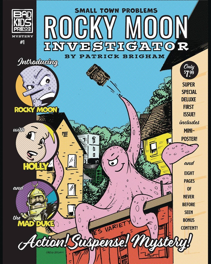 Rocky Moon Investigator #1 (Magazine Cover)