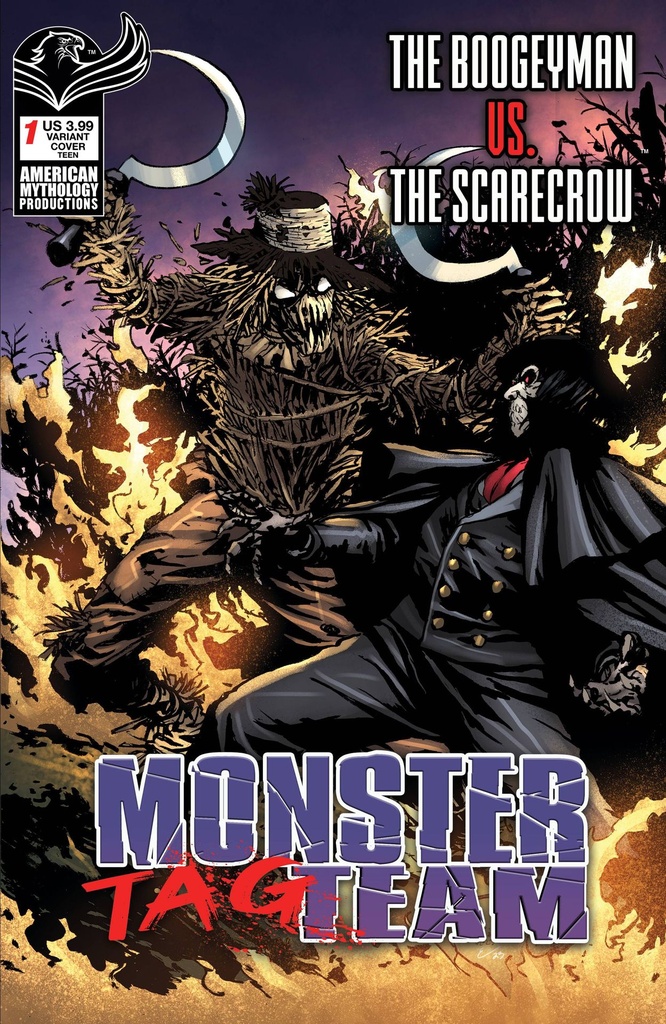 Monster Tag Team: Boogeyman vs. Scarecrow #1 (Cover B Roy Allan Martinez)