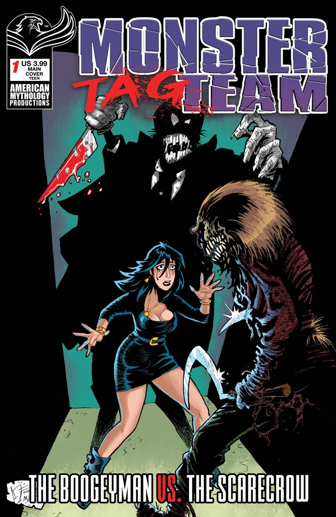 Monster Tag Team: Boogeyman vs. Scarecrow #1 (Cover A Neil Vokes)