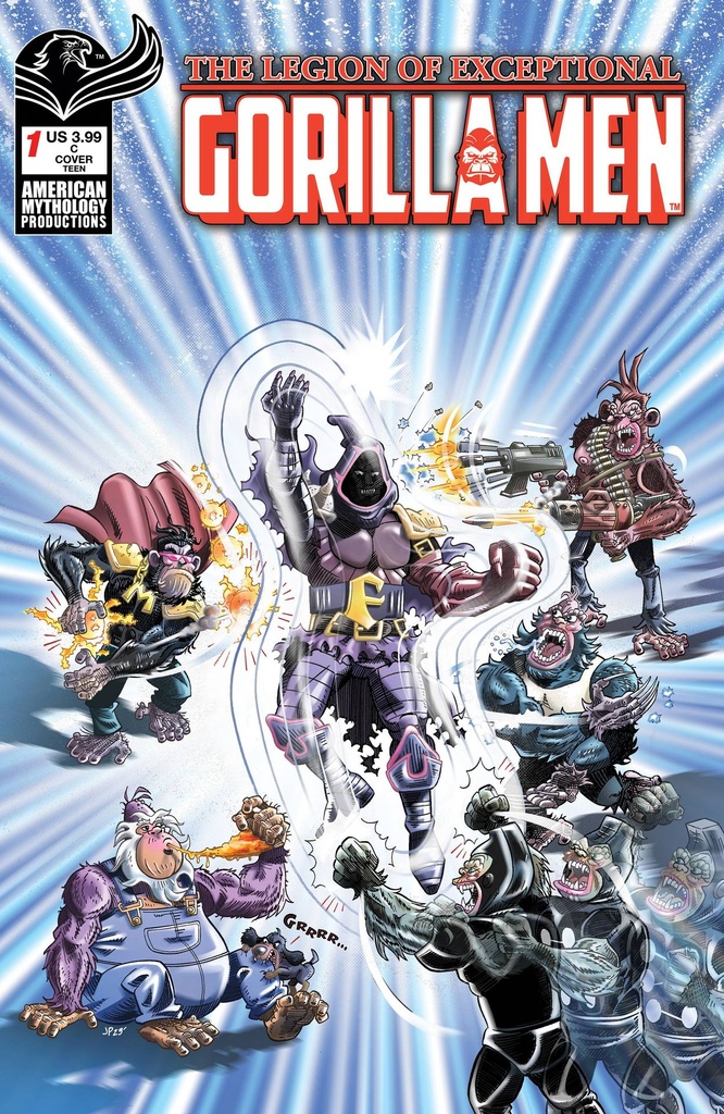 The Legion of Exceptional Gorilla Men #1 (Cover C Jorge Pacheco)
