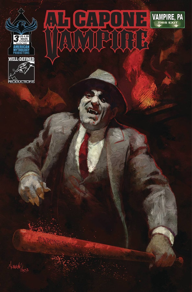 Al Capone, Vampire #3 (Cover A Mark Wheatley)