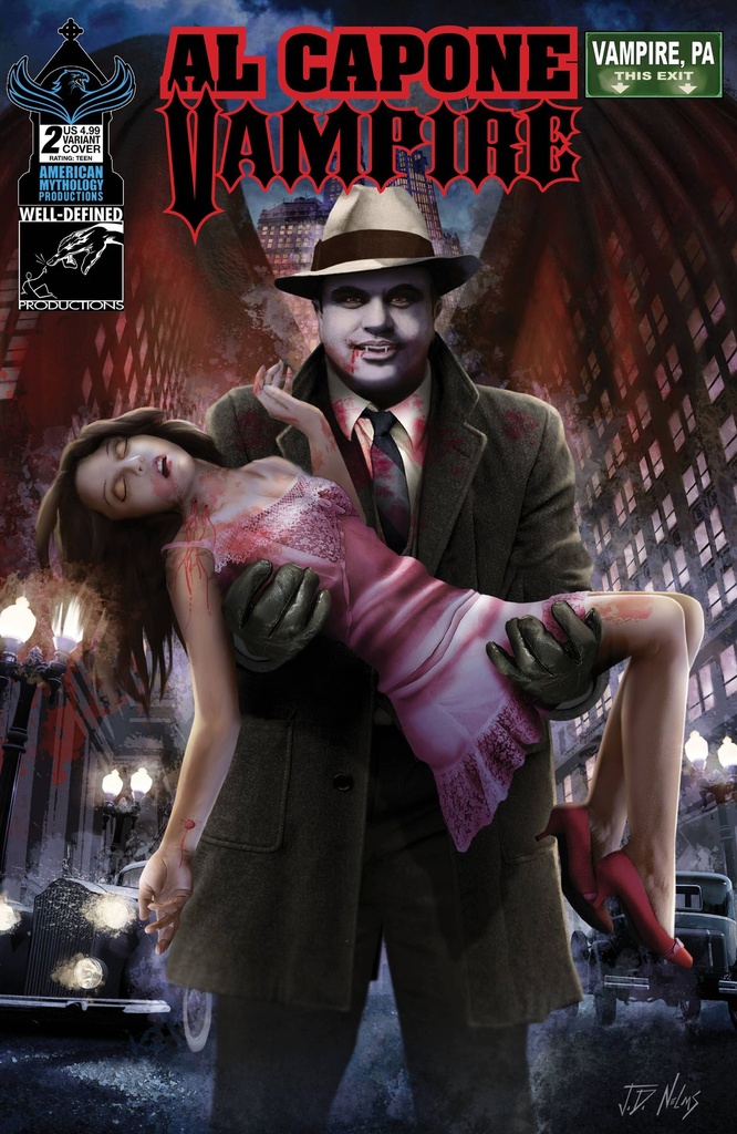 Al Capone, Vampire #2 (Cover C James Nelms)