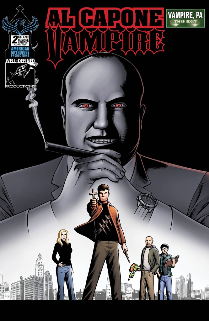Al Capone, Vampire #2 (Cover B Brendon Fraim & Brian Fraim Homage Variant)