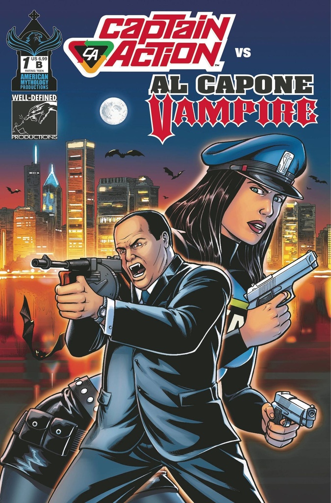 Captain Action vs. Al Capone, Vampire #1 (Cover B Brendon Fraim & Brian Fraim)