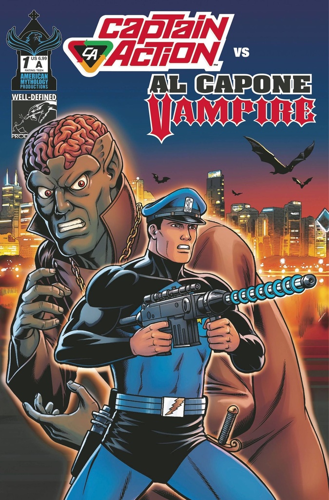 Captain Action vs. Al Capone, Vampire #1 (Cover A Brendon Fraim & Brian Fraim)