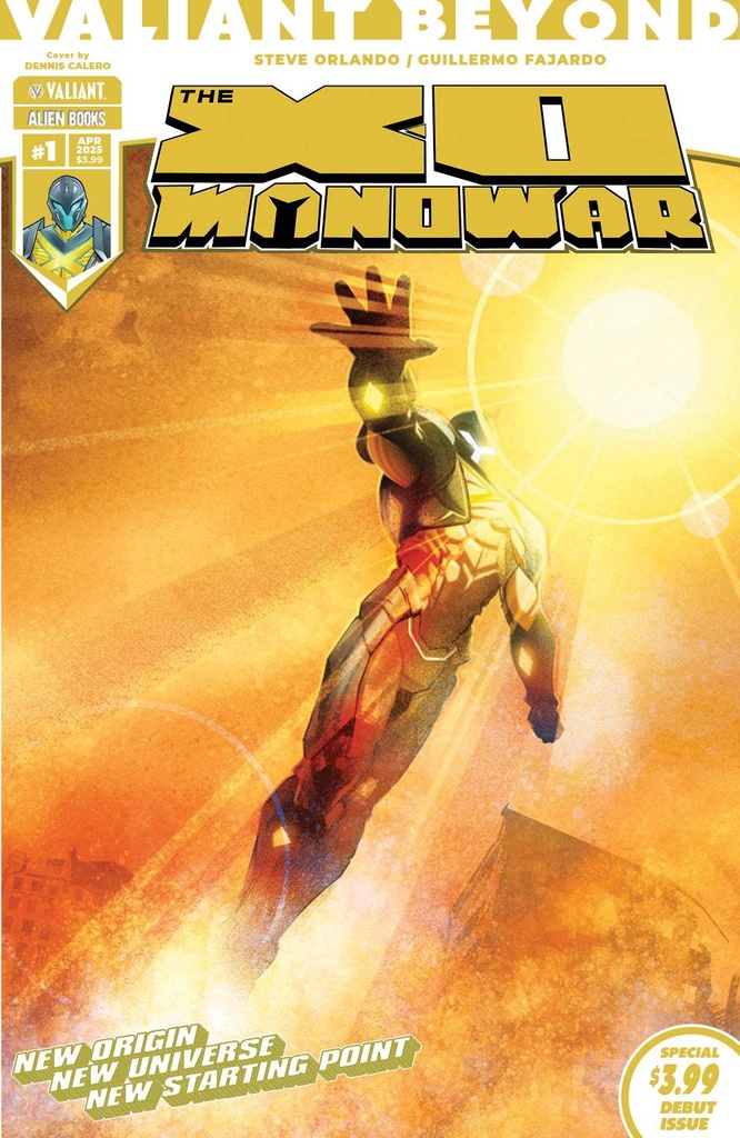 Valiant Beyond: X-O Manowar #1 of 4 (Cover C Dennis Calero Connecting Variant)