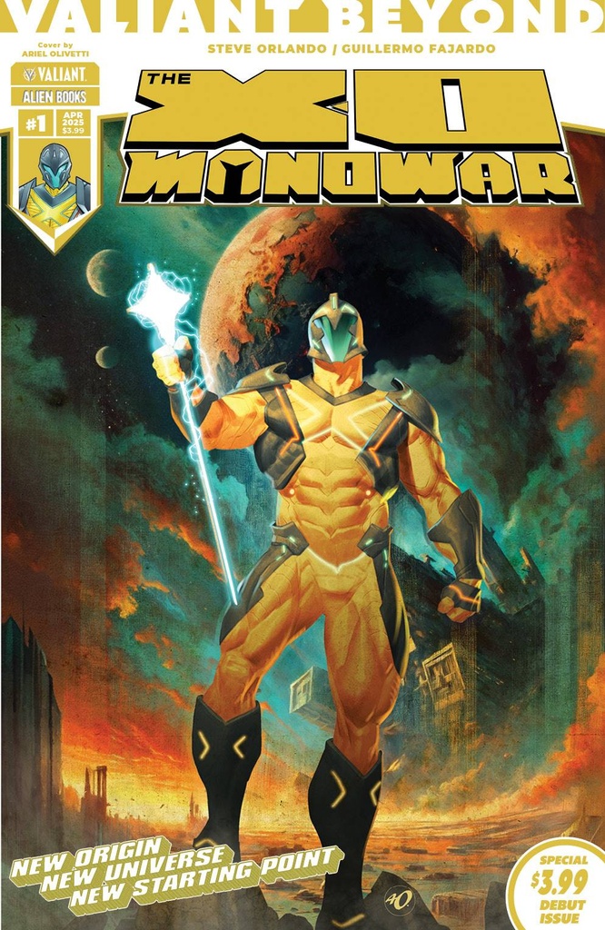 Valiant Beyond: X-O Manowar #1 of 4 (Cover A Ariel Olivetti)