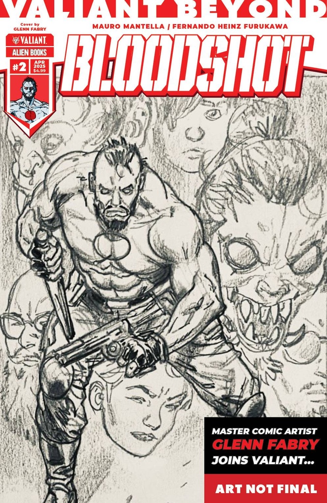 Valiant Beyond: Bloodshot #2 (Cover A Glenn Fabry)