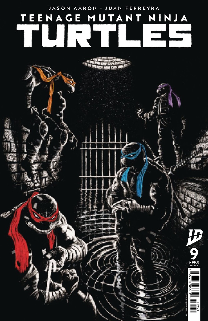 Teenage Mutant Ninja Turtles #9 (Cover C Juan Ferreyra)