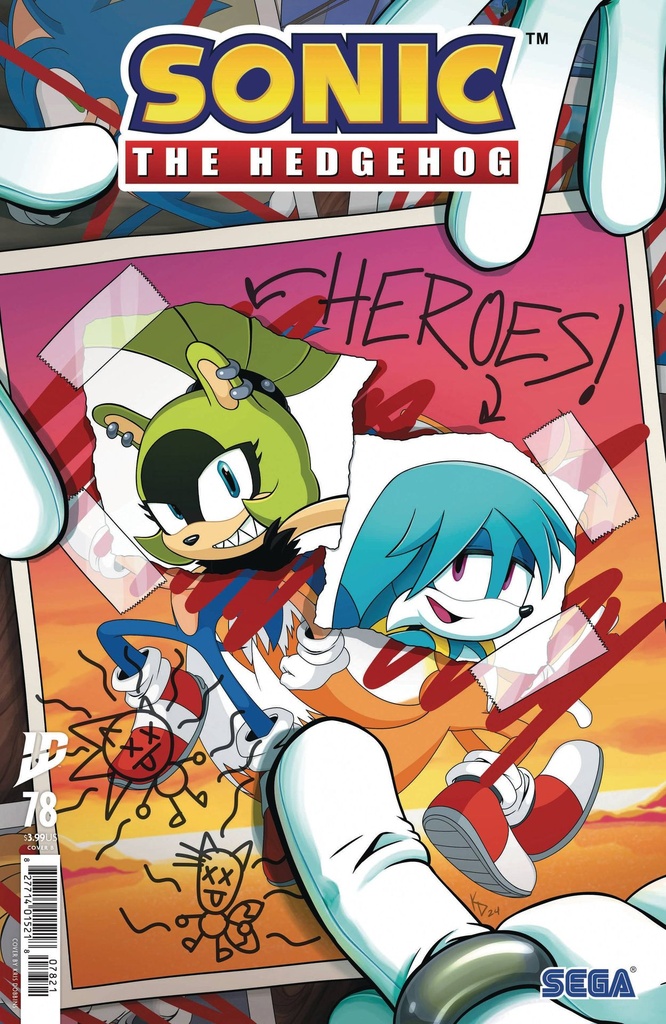 Sonic the Hedgehog #78 (Cover B Kris Dobbins)