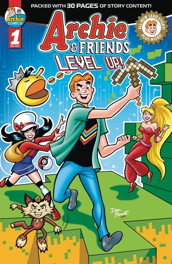 Archie & Friends: Level Up! #1 (Cover A Vincent Lovallo, Dan Parent & Rosario Tito Pena)