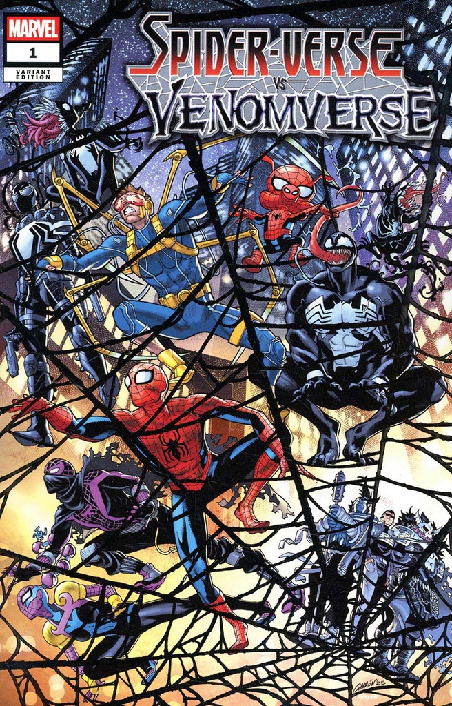 Spider-Verse vs. Venomverse #1 (Javier Garron Foil Variant)