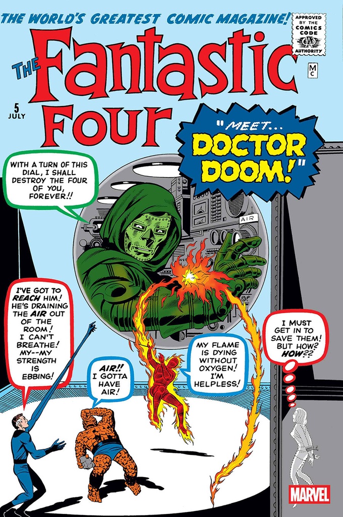Fantastic Four #5 (Facsimile Edition Foil Variant)