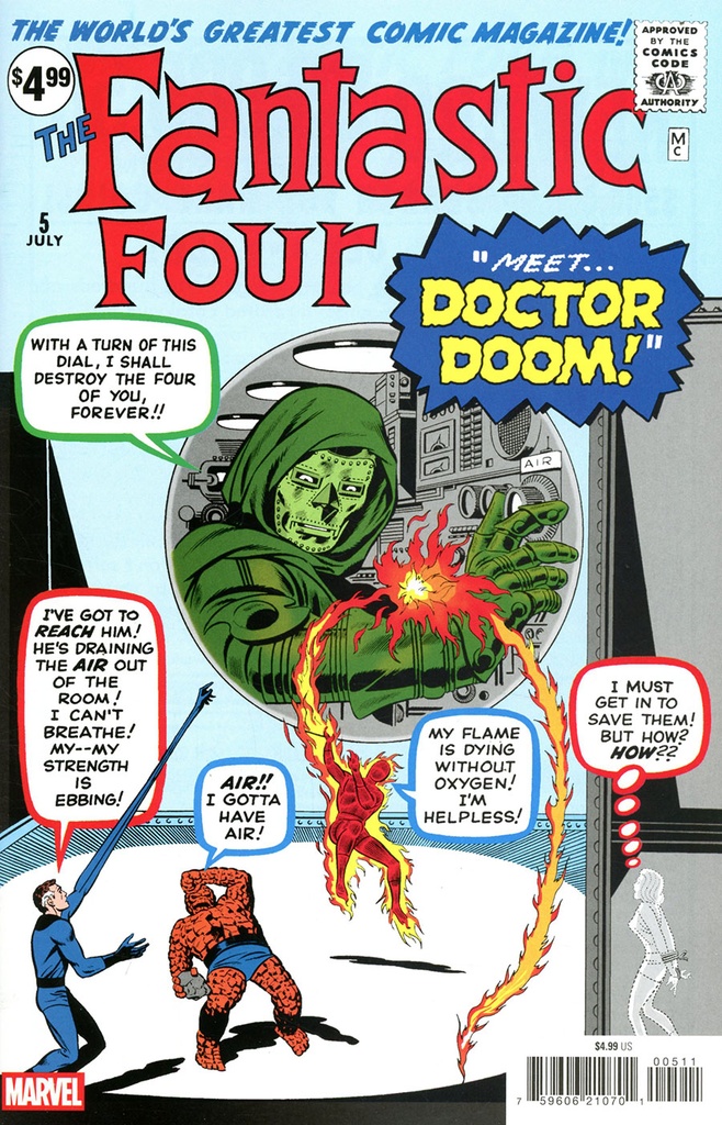 Fantastic Four #5 (Facsimile Edition)