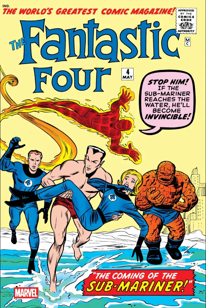 Fantastic Four #4 (Facsimile Edition Foil Variant)