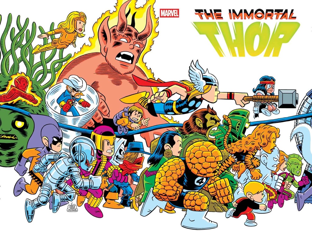 Immortal Thor #22 (Chris Giarrusso Marvel Universe Connecting Variant)