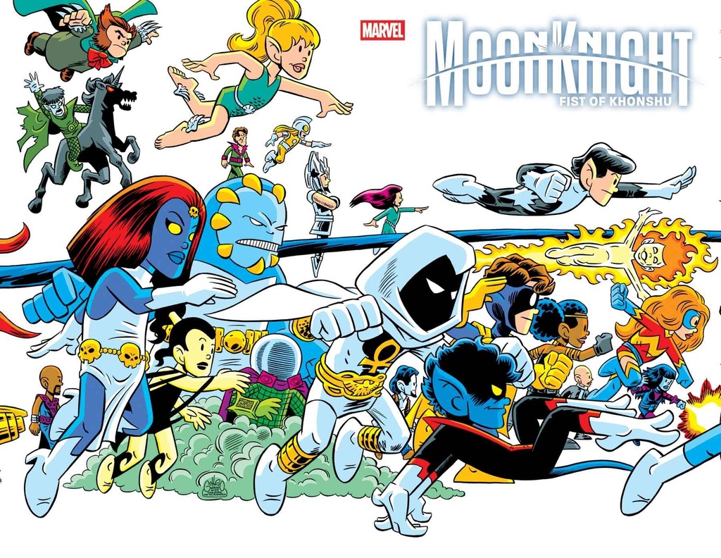 Moon Knight: Fist of Khonshu #7 (Chris Giarrusso Marvel Universe Connecting Variant)