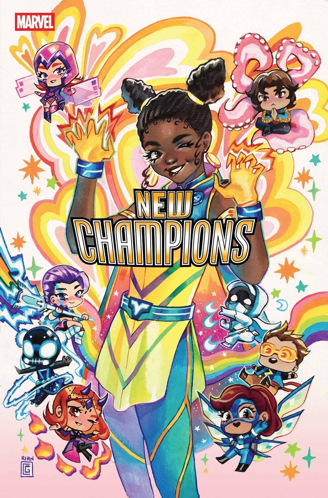 New Champions #4 (Rian Gonzales Variant)