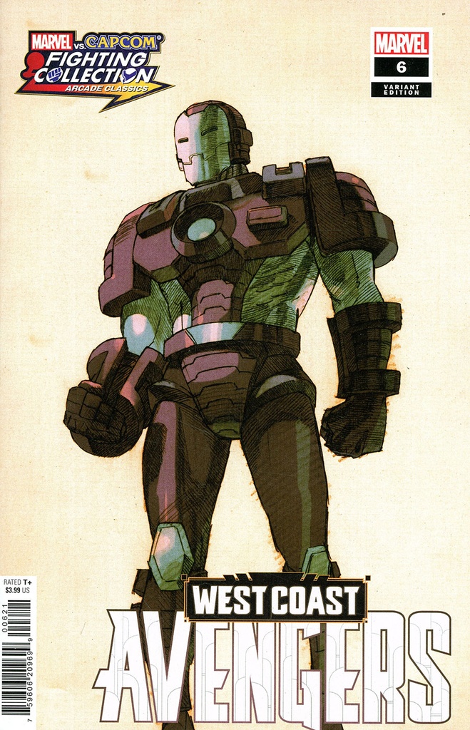 West Coast Avengers #6 (Bengus Marvel vs. Capcom Variant)
