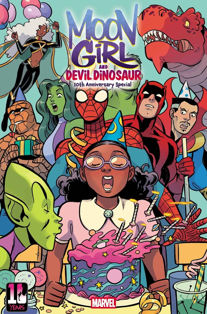 Moon Girl & Devil Dinosaur 10th Anniversary Special #1 (Natacha Bustos Variant)