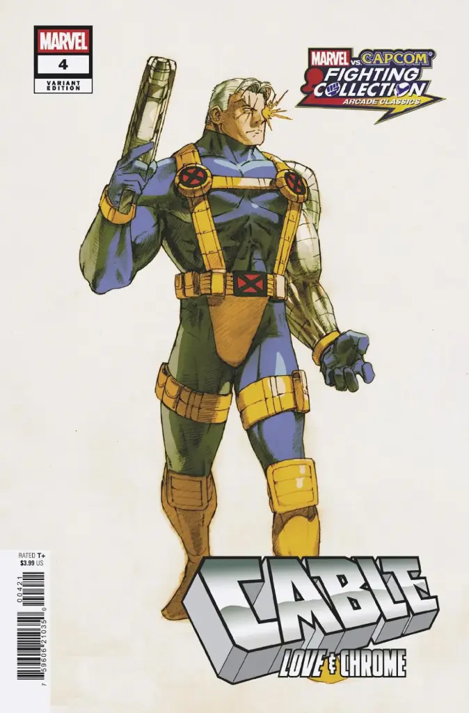 Cable: Love and Chrome #4 of 5 (Bengus Marvel vs. Capcom Variant)
