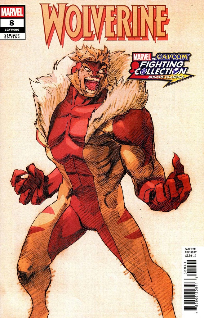 Wolverine #8 (Bengus Marvel vs. Capcom)