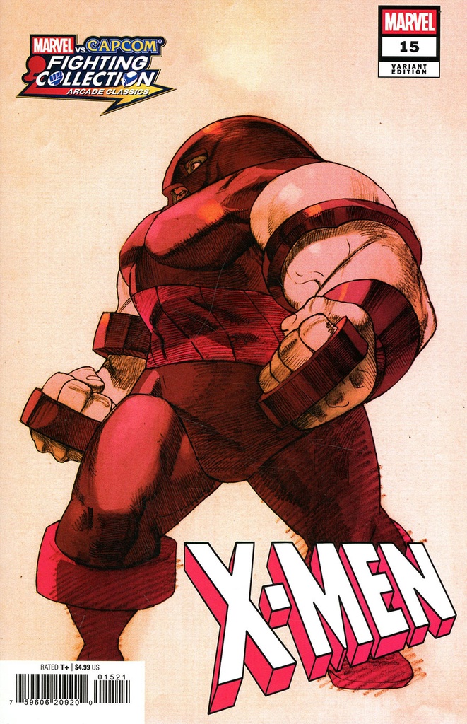 X-Men #15 (Bengus Marvel vs. Capcom Variant)