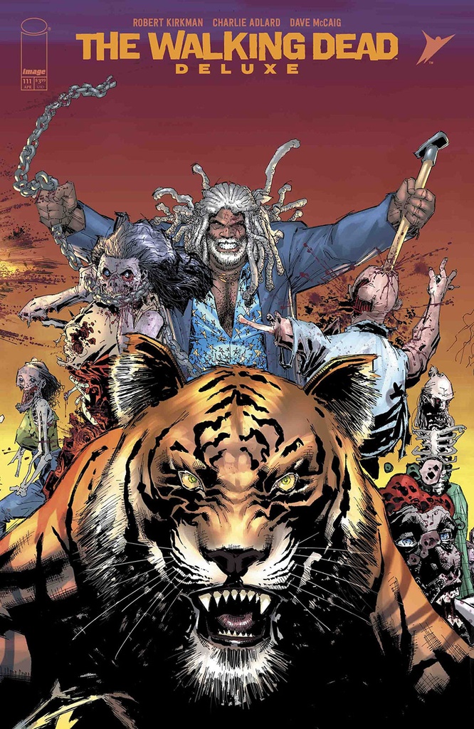 The Walking Dead: Deluxe #111 (Cover C Whilce Portacio & Alex Sinclair Connecting Variant)