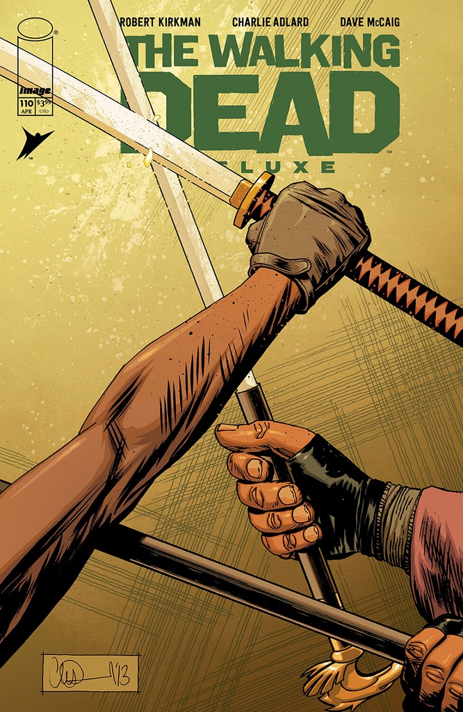 The Walking Dead: Deluxe #110 (Cover B Charlie Adlard & Dave McCaig)