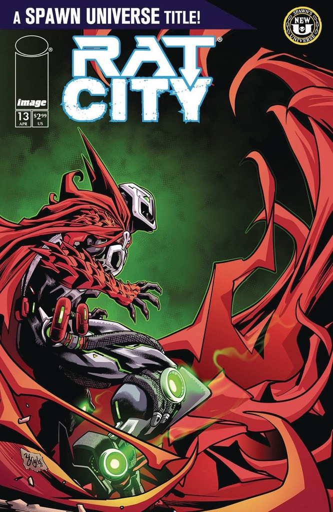 Rat City #13 (Cover A Ze Carlos)