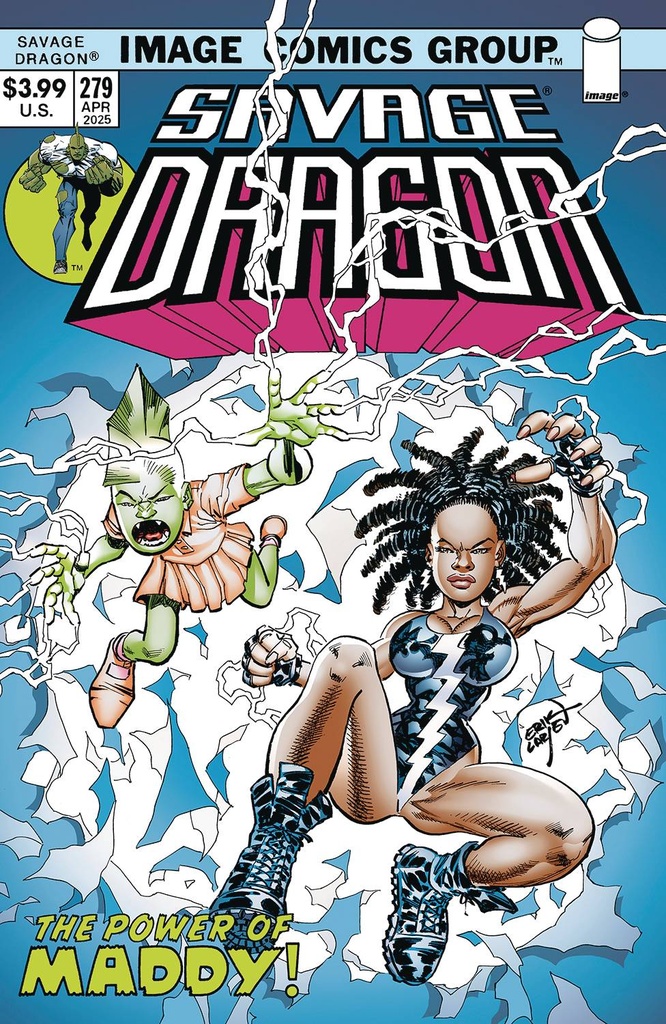 Savage Dragon #279 (Cover B Erik Larsen 70s Trade Dress Variant)