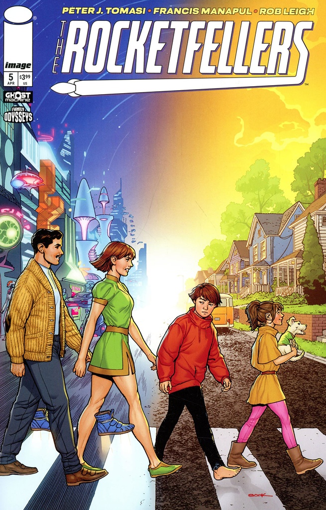The Rocketfellers #5 (Cover B Ryan Sook)