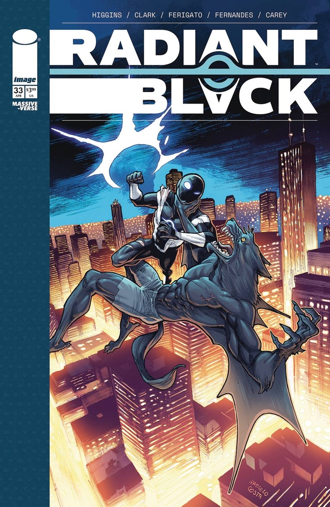 Radiant Black #33 (Cover A Marcelo Costa)