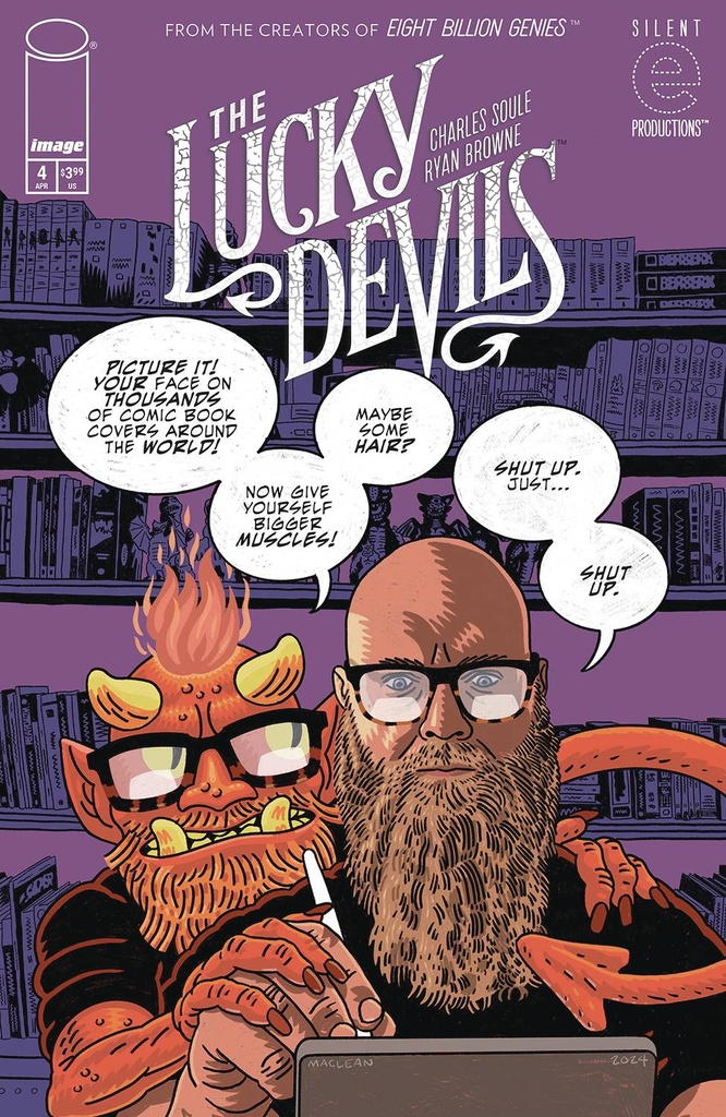 The Lucky Devils #4 of 9 (Cover B Andrew MacLean)