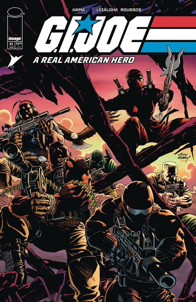 GI Joe: A Real American Hero #21 (Silent Missions Edition Cover B Andy Kubert & Laura Martin)