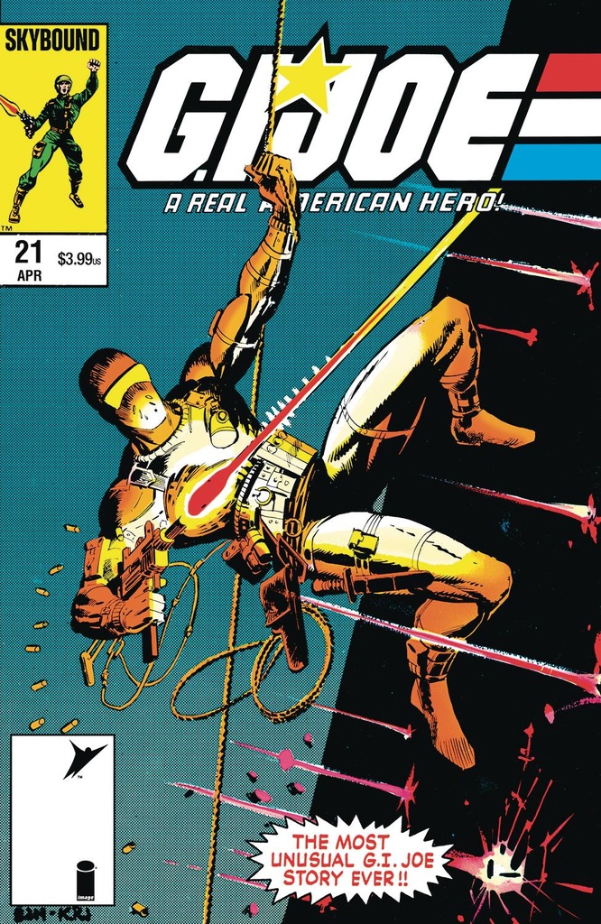 GI Joe: A Real American Hero #21 (Silent Missions Edition Cover A Klaus Janson & Ed Hannigan)