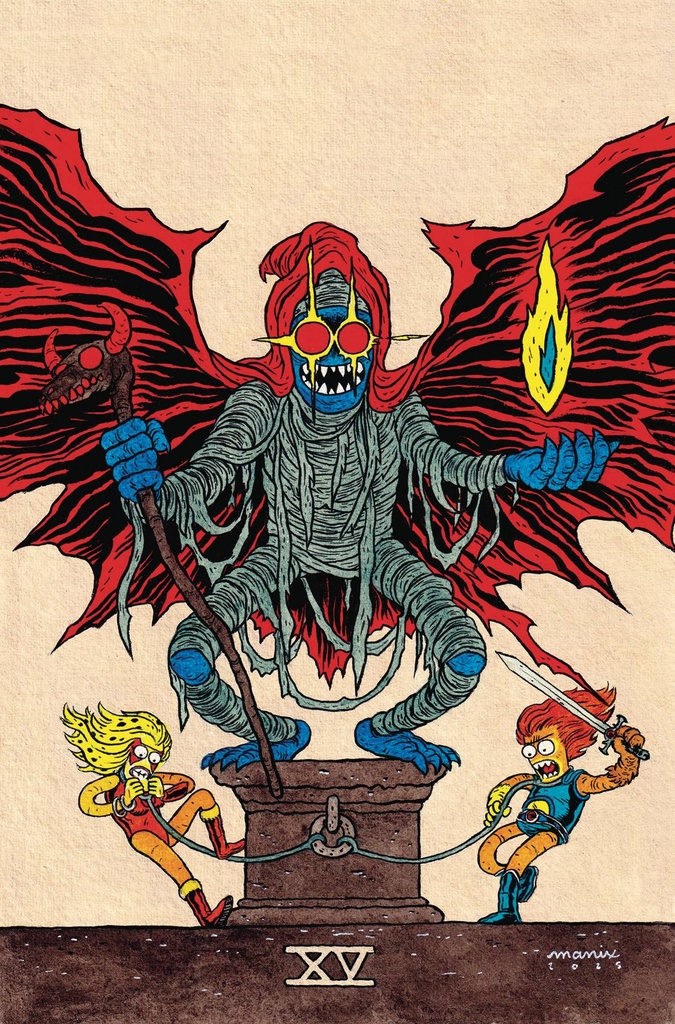 Thundercats #15 (Cover J Manix Foil Virgin Variant)