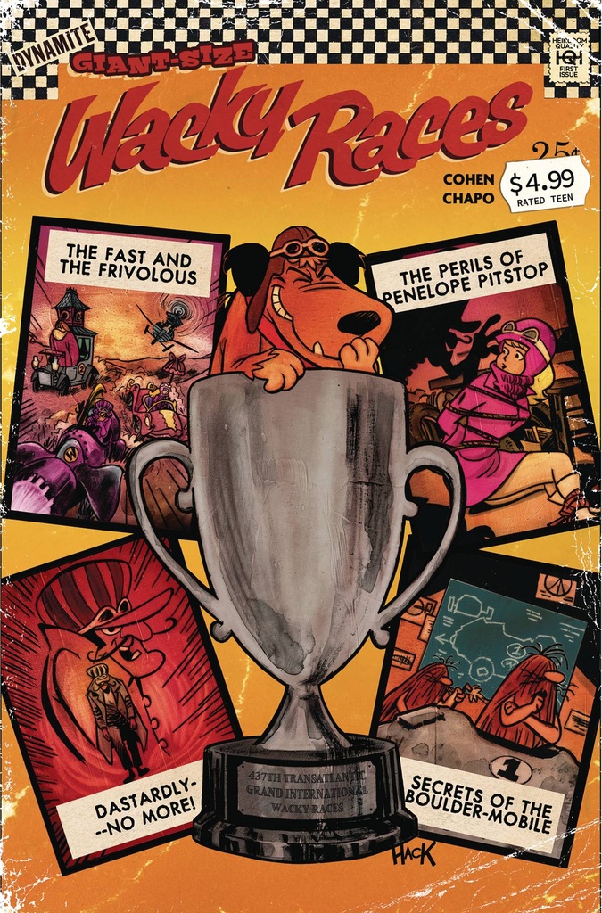 Giant-Size Wacky Races #1 (Cover C Robert Hack)