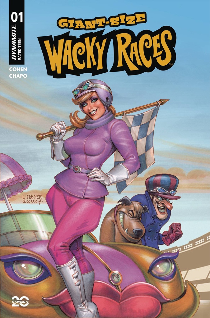 Giant-Size Wacky Races #1 (Cover A Joseph Michael Linsner)